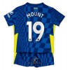 Officiële Voetbalshirt + Korte Broek Chelsea Mason Mount 19 Thuis 2021-22 - Kids